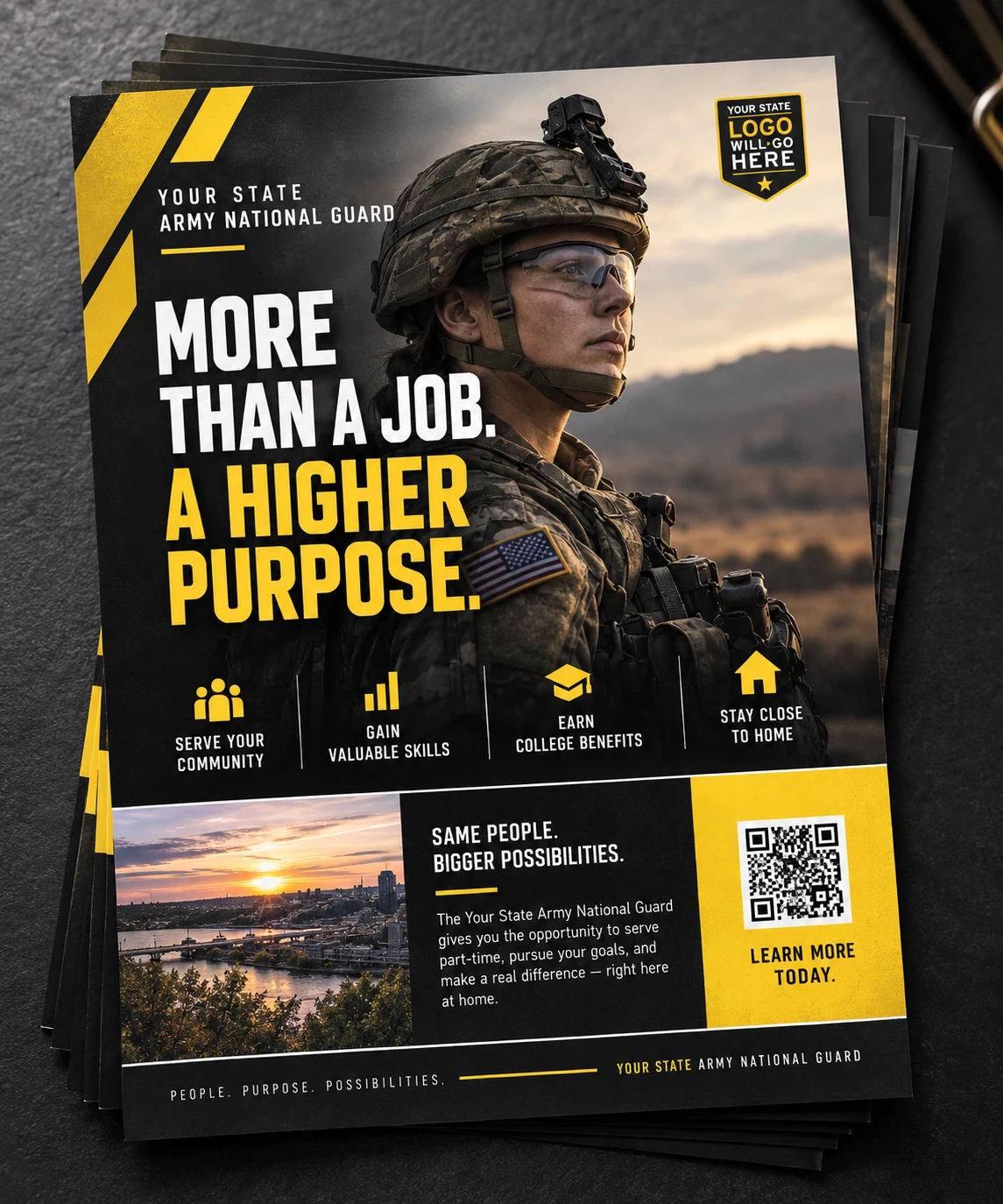 Recruiting Poster — A Higher Purpose