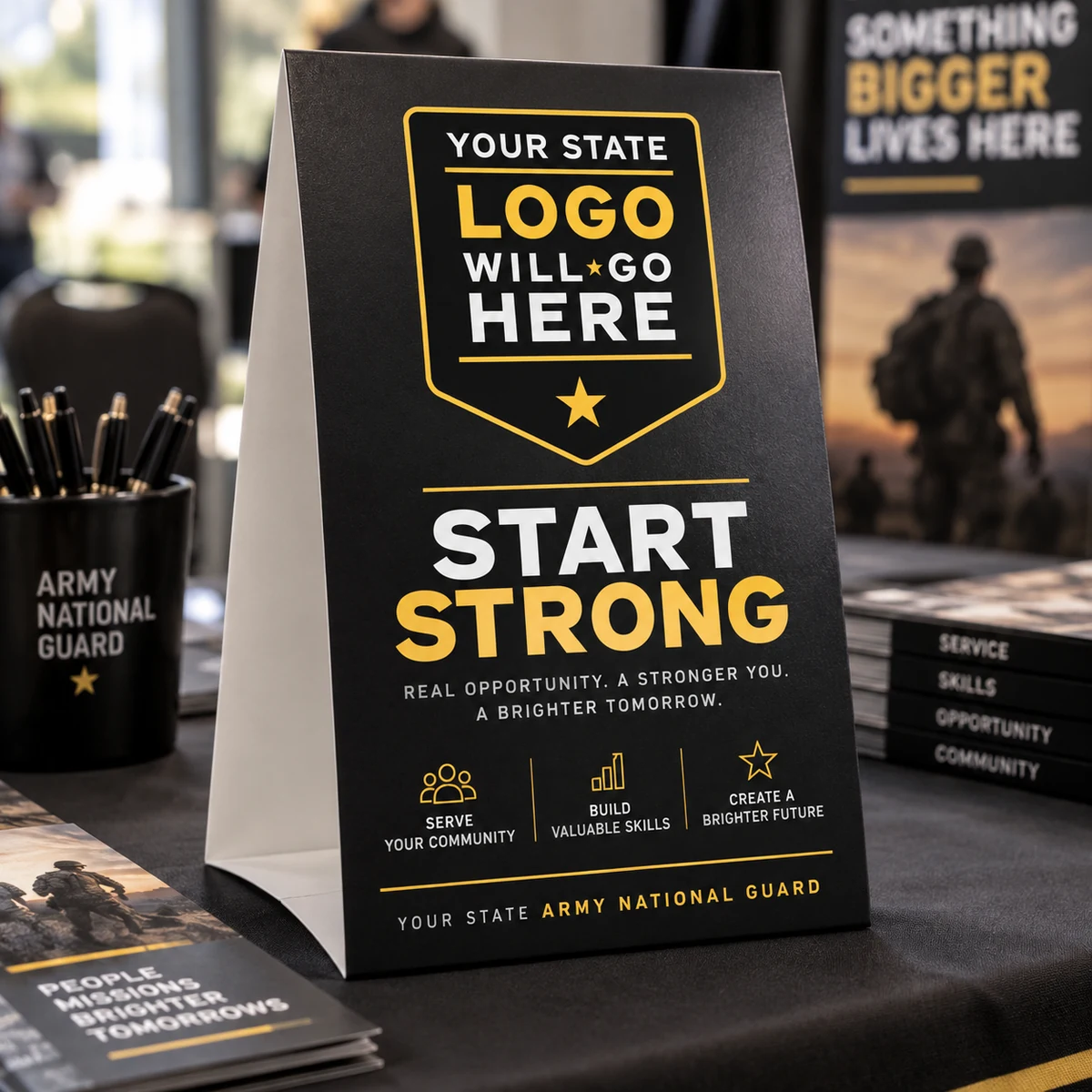 Start Strong Table Tent — Start Strong