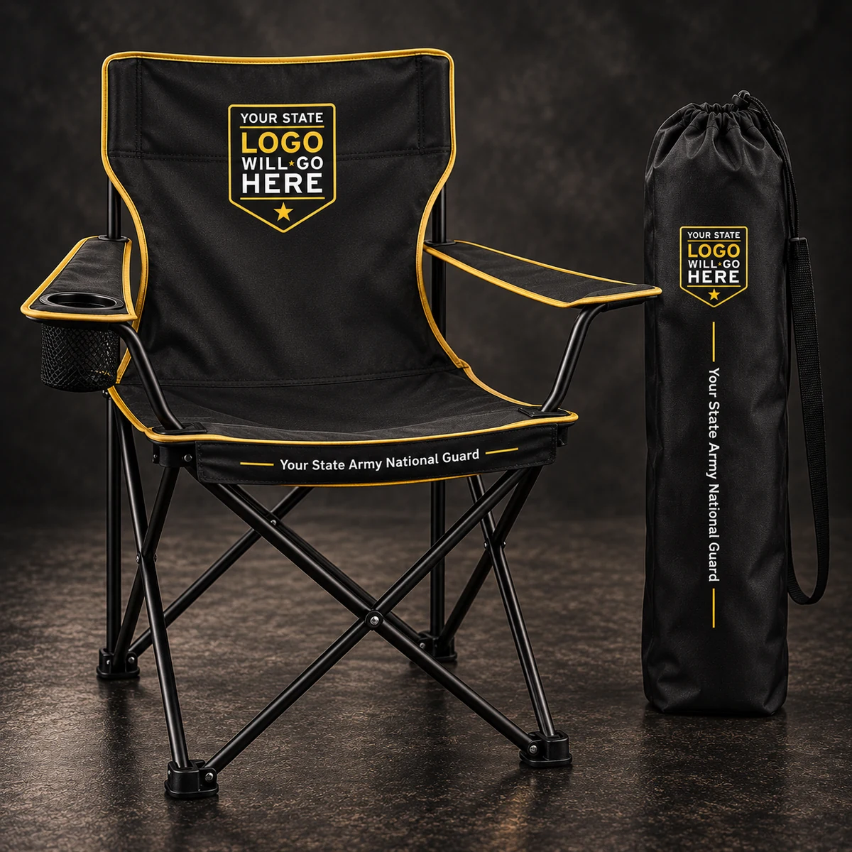 Guard Camp Chair — Chair and Carry Bag