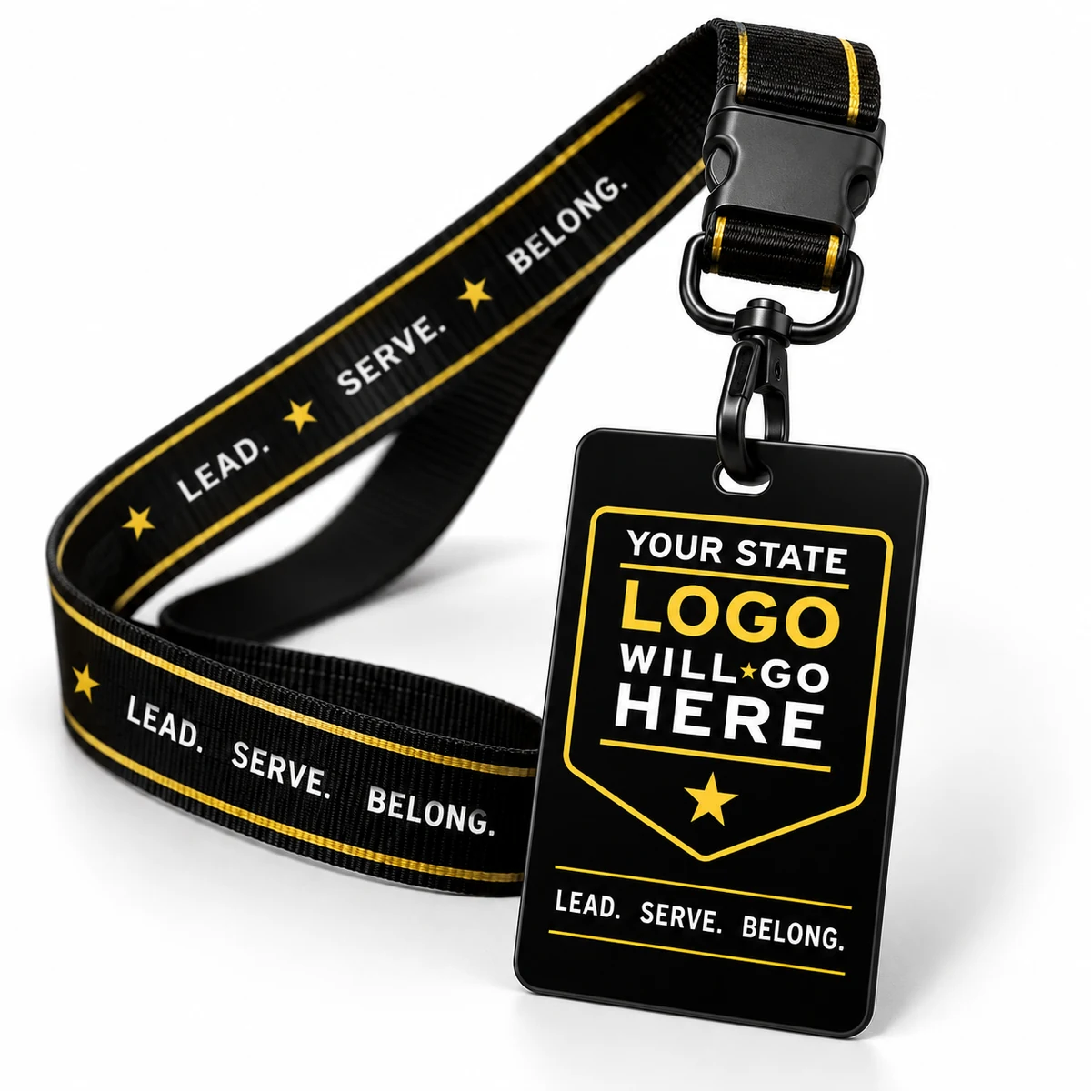 Lead Serve Belong Lanyard — Lead. Serve. Belong.