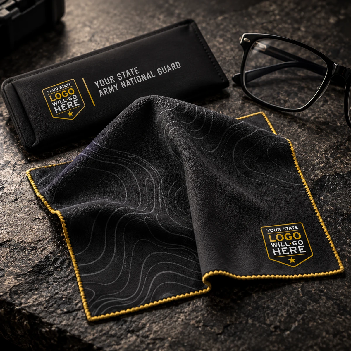 Lens Cleaning Cloth Set — Cloth and Case