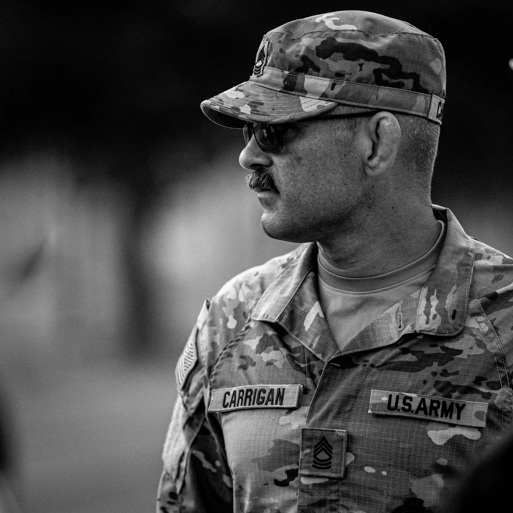 Portrait of a Your State Army National Guard Soldier